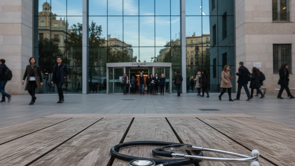 Imatge genèrica d'un centre de salut modern que simbolitza l'atenció primària.