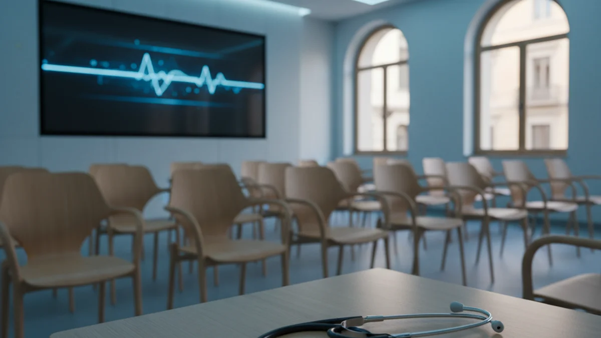 Imatge genèrica d'una sala d'espera d'un centre hospitalari.