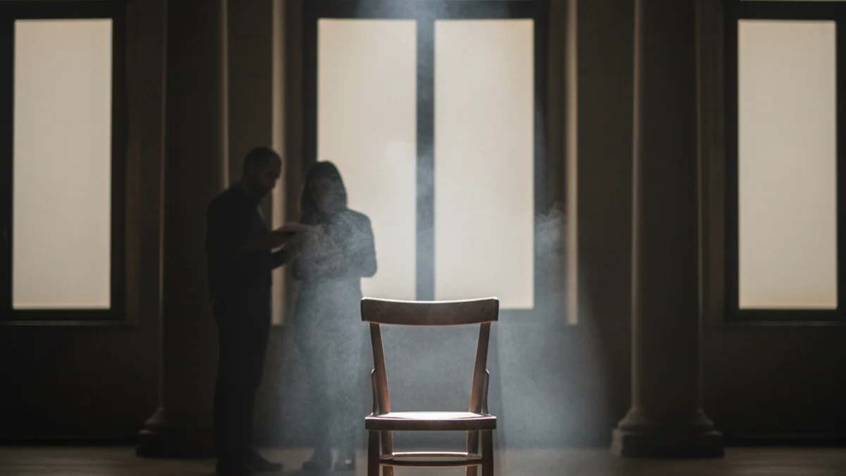 Generic image of a theater stage symbolizing artistic resistance and exile.