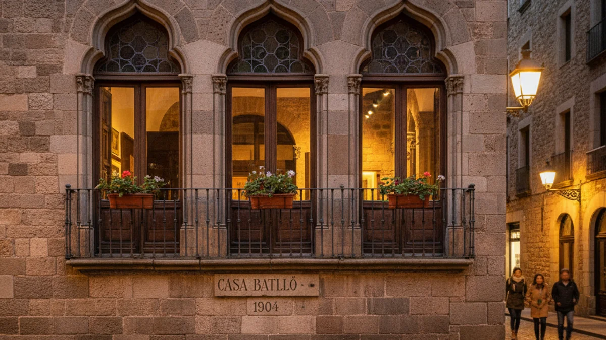 Imatge genèrica de la façana d'un edifici rehabilitat al centre històric d'una ciutat.