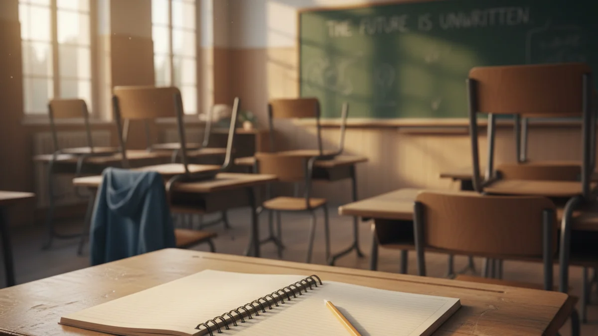 Generic image of an empty primary school classroom symbolizing school learning difficulties.