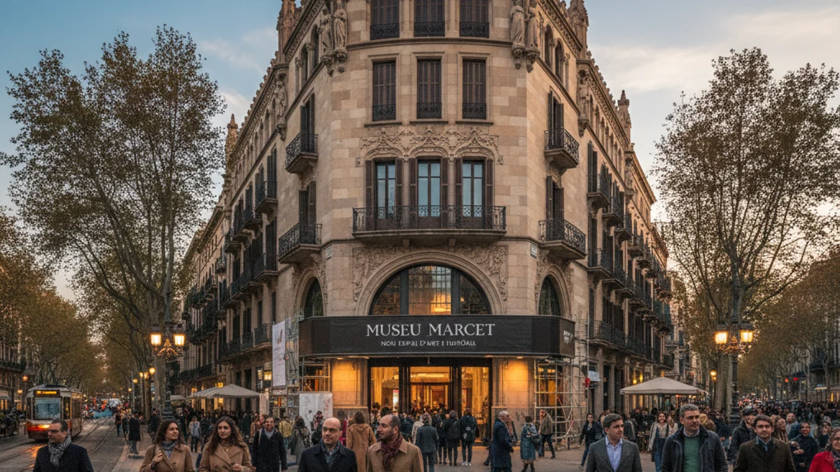 Imatge genèrica de la façana d'un edifici històric al centre de Barcelona.