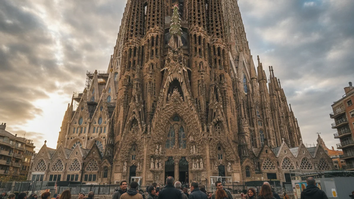 Imatge genèrica de les torres de la Sagrada Família a Barcelona.