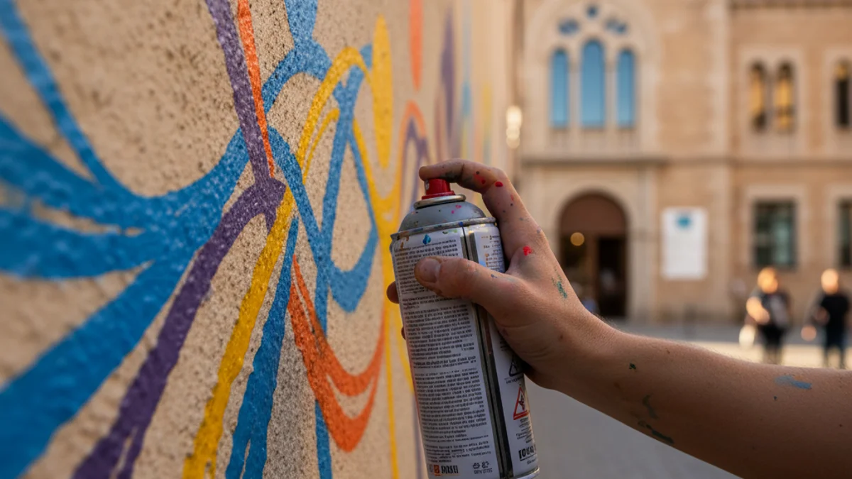 Imatge genèrica d'una intervenció artística en un mur urbà per reivindicar la igualtat.