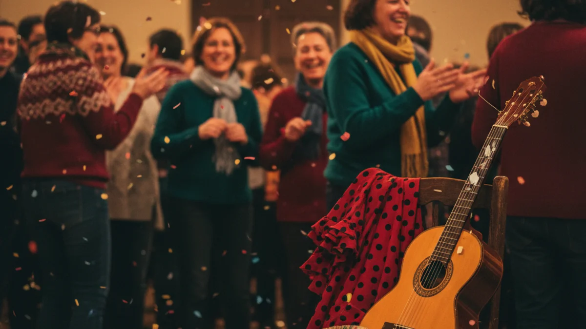 Generic image of a cultural celebration with traditional elements and live music.