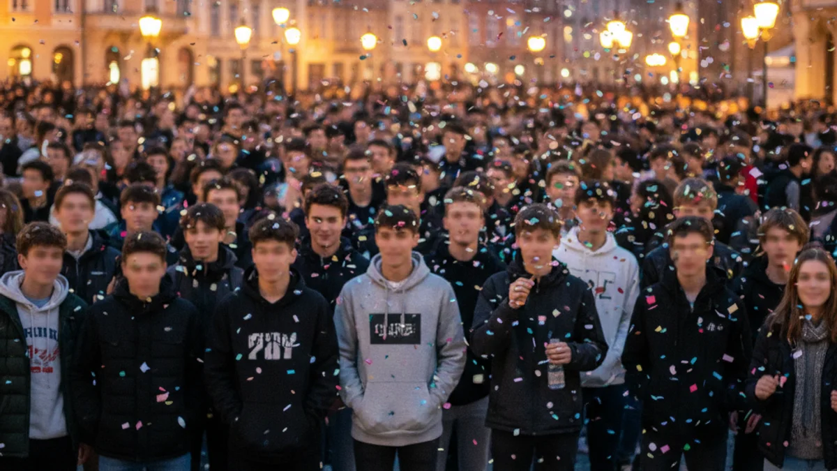 Generic image of a group of young people participating in an outdoor activity.
