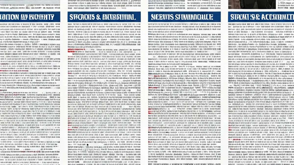 Imatge genèrica de parades de mercat antigues i en desús dins d'un edifici.