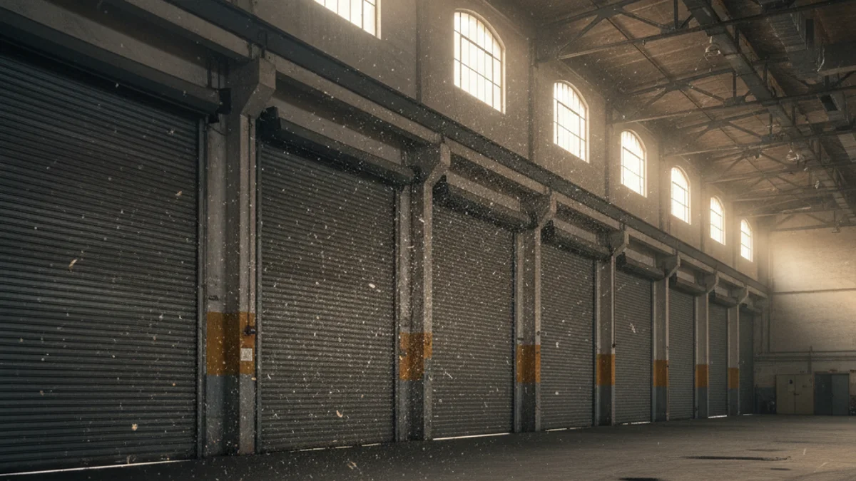 Imatge genèrica d'una nau industrial buida preparada per a una nova activitat econòmica.