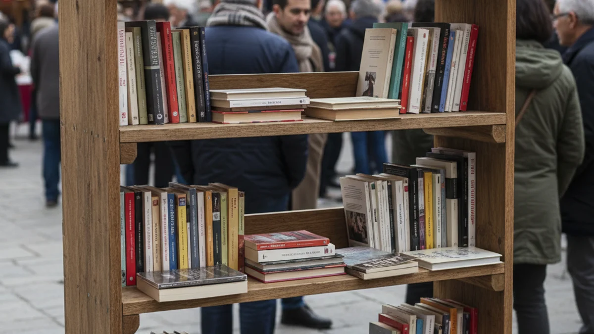 Imatge genèrica d'un punt d'intercanvi de llibres en un espai comunitari.