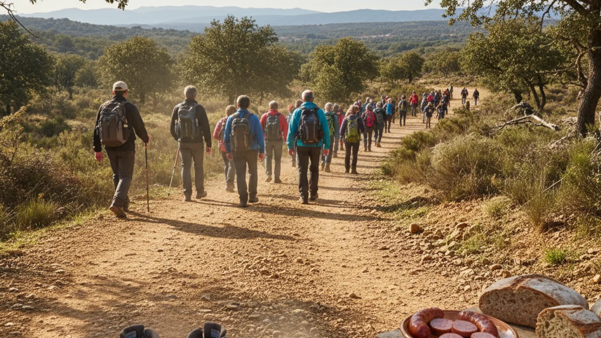 Generic image of hikers walking through a natural environment in Urgell.
