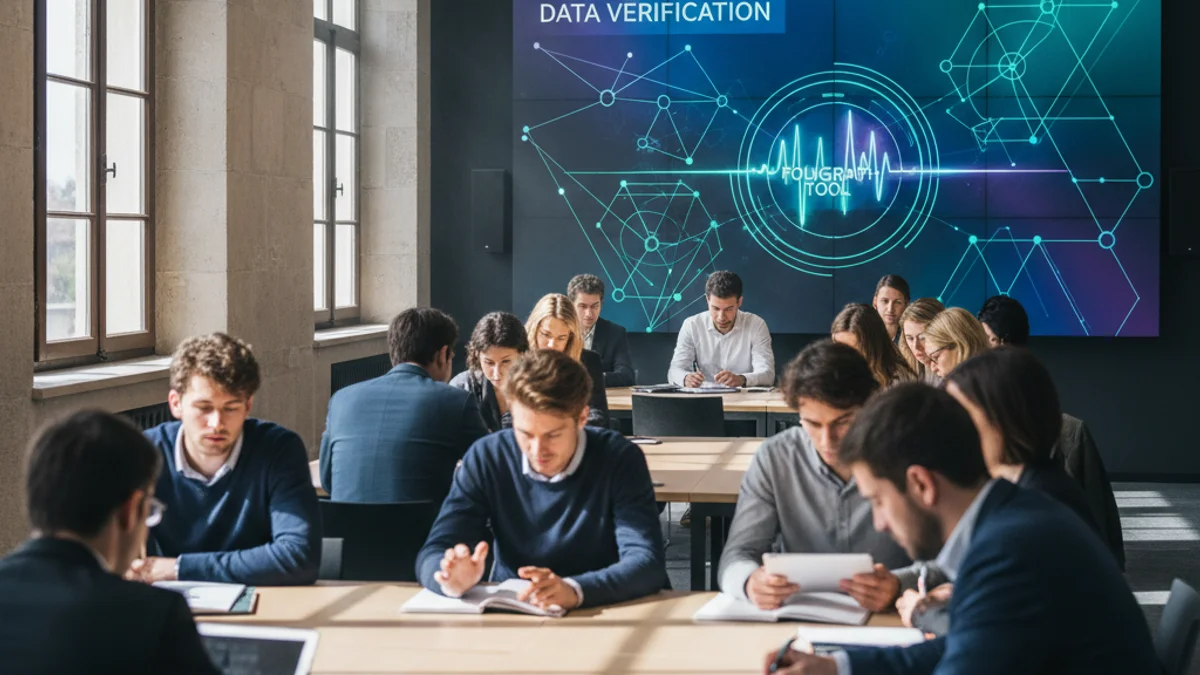 Generic image of a media literacy workshop in an educational center.