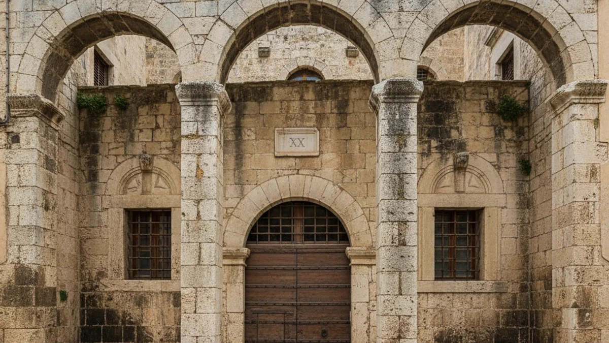 Imatge genèrica de la façana d'un edifici antic en un barri urbà amb signes de deteriorament.