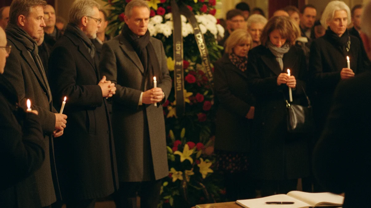 Imagen genérica de un espacio cultural preparado para un acto de memoria histórica con flores.