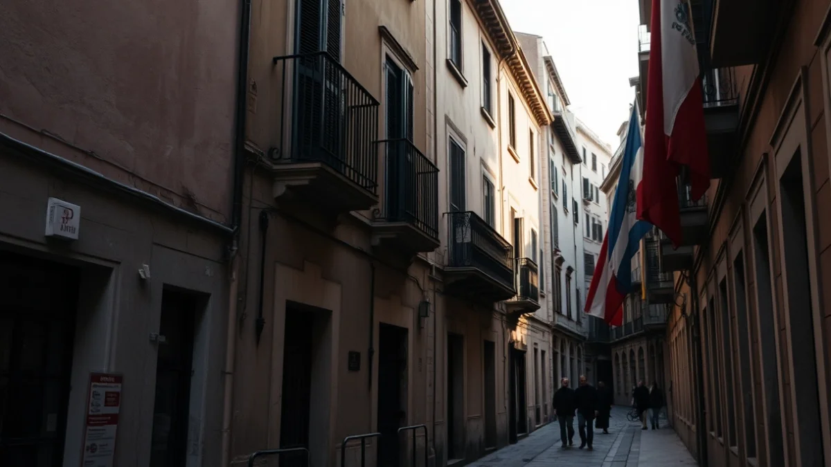 Imatge genèrica d'un carrer de la Part Baixa de Tarragona on es preveuen les actuacions urbanístiques.