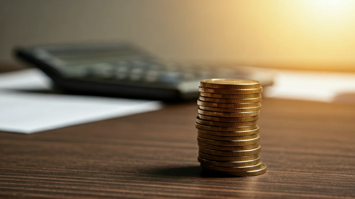 Generic image of euro coins and banknotes on a desk, symbolizing debt and financial issues.