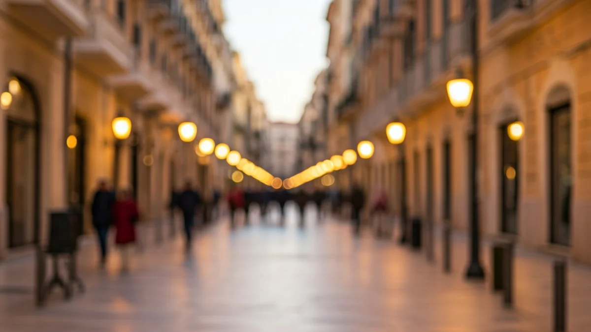 Generic image of empty streets in a Mediterranean city during a holiday, conveying a sense of calm and tranquility.