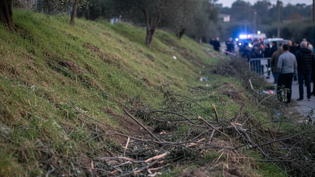 Imatge genèrica d'un pendent pronunciat en una zona urbana on ha tingut lloc un accident de vehicle.
