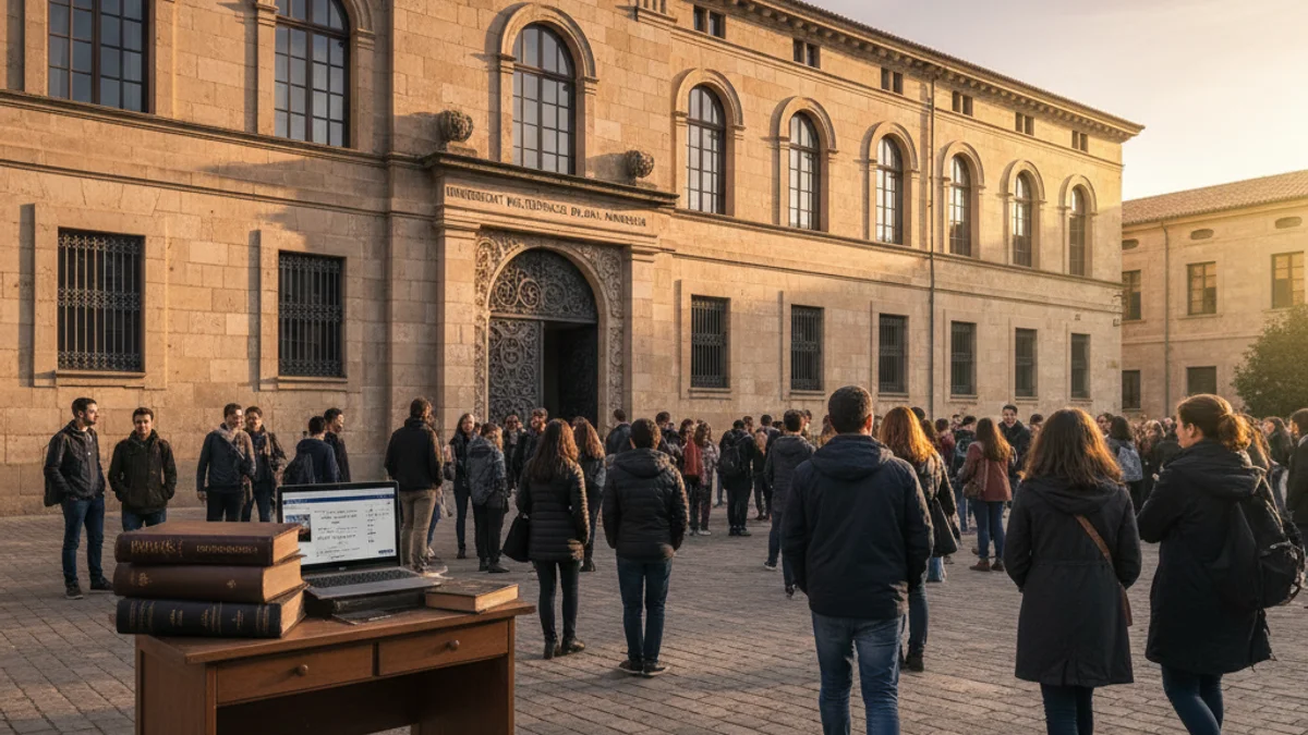 Imatge genèrica d'un entorn acadèmic vinculat a l'enginyeria minera a Manresa.