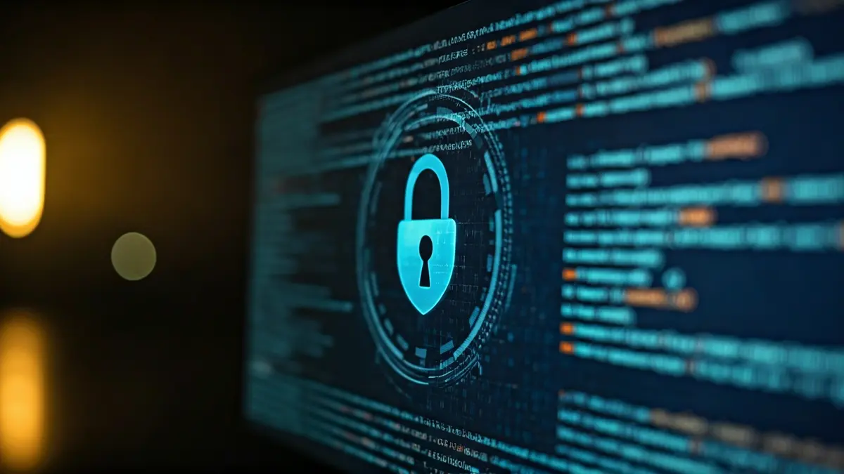 Imatge genèrica de ciberseguretat amb un cadenat digital en una pantalla d'ordinador.