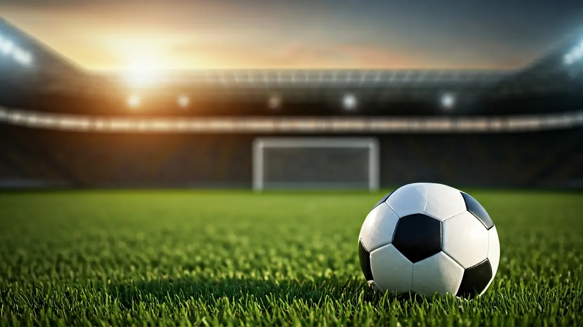 Imatge genèrica d'una pilota de futbol sobre la gespa d'un camp