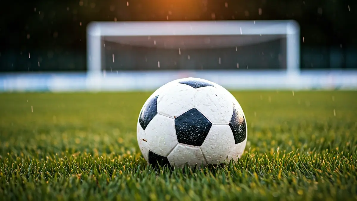 Imatge genèrica d'una pilota de futbol sobre la gespa d'un camp