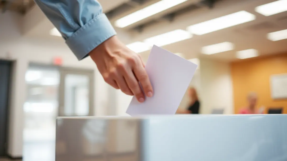 Imatge genèrica d'una urna de votació en un procés participatiu.