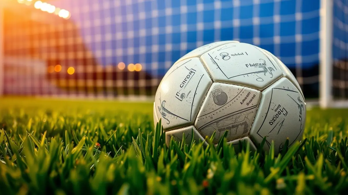 Imatge genèrica d'una pilota de futbol sobre la gespa d'un camp