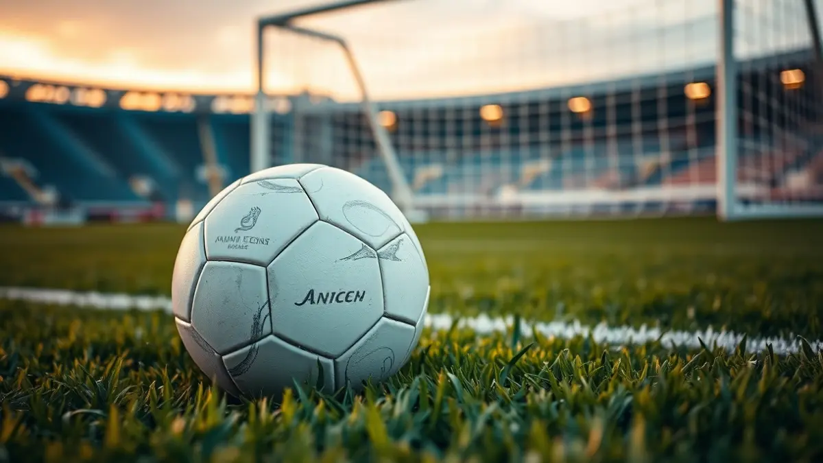 Imatge genèrica d'una pilota de futbol sobre la gespa d'un camp.