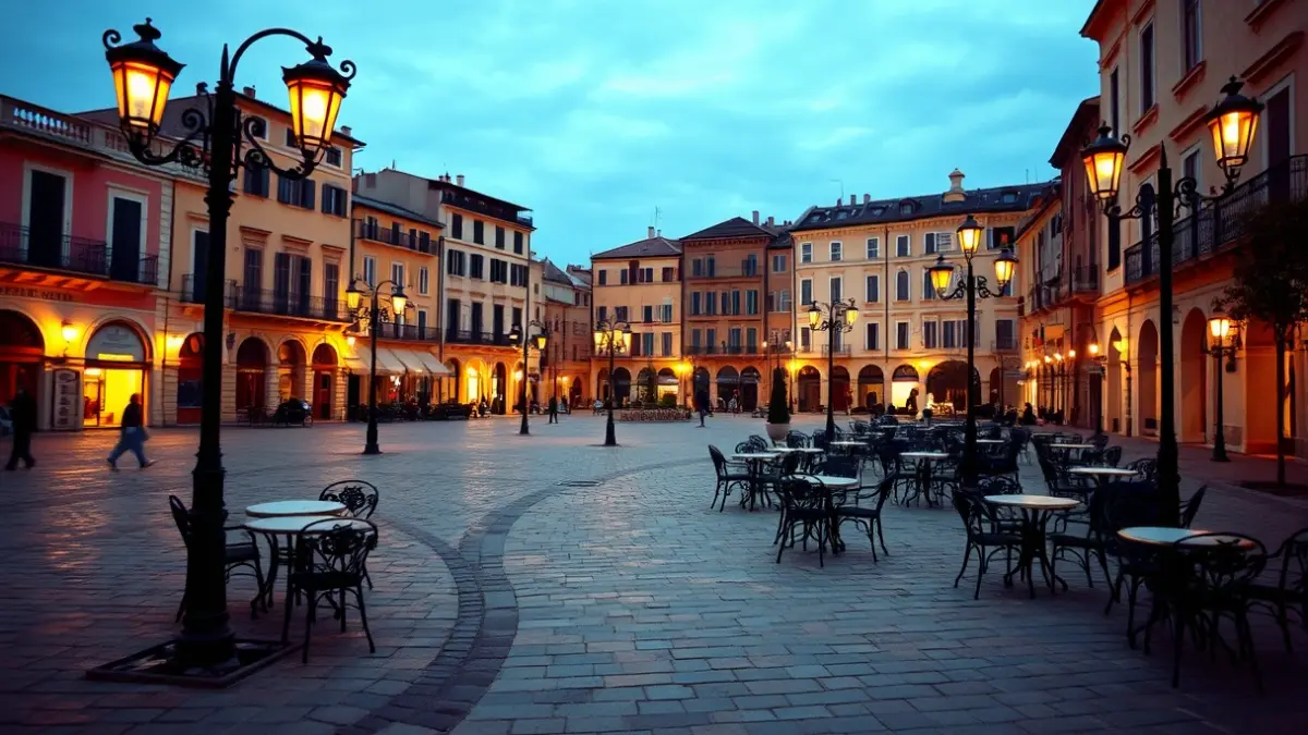 Imatge genèrica d'una plaça urbana amb il·luminació càlida, simbolitzant l'incivisme.