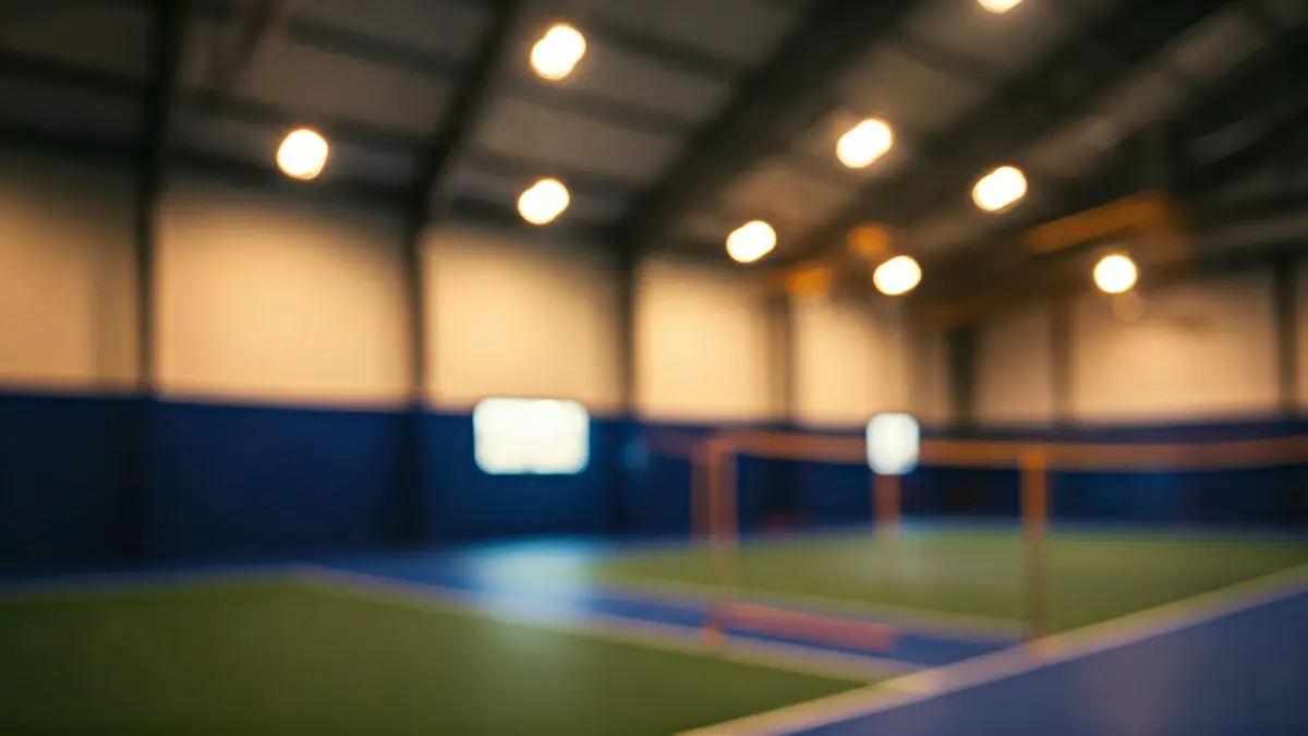 Imatge genèrica d'una xarxa de seguretat en un espai d'assaig.