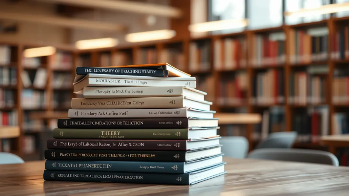 Imagen genérica de libros y un ambiente de estudio, simbolizando la investigación y el conocimiento.