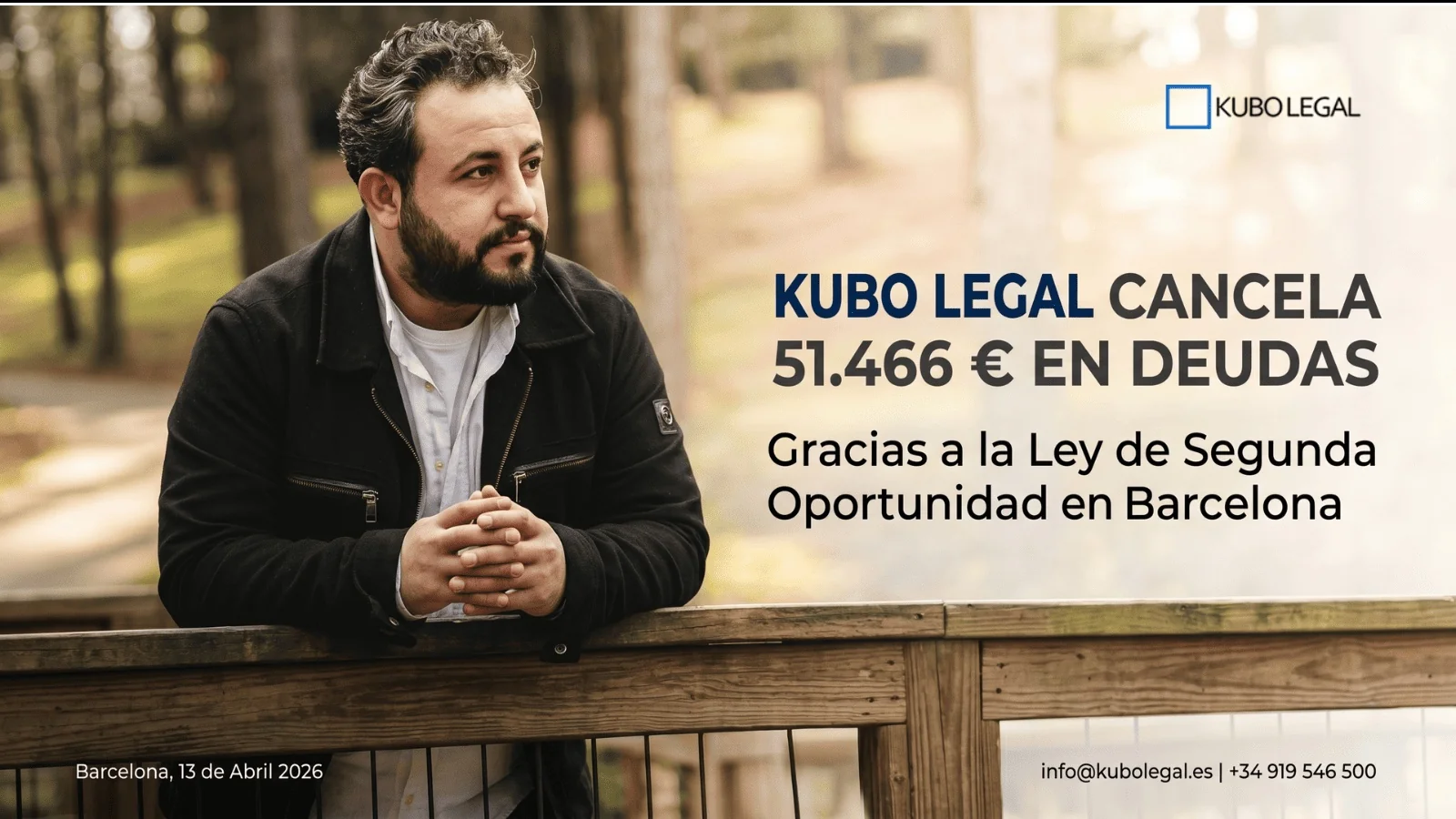 Kubo Legal cancela 51.466 € en deudas gracias a la Ley de Segunda Oportunidad en Barcelona