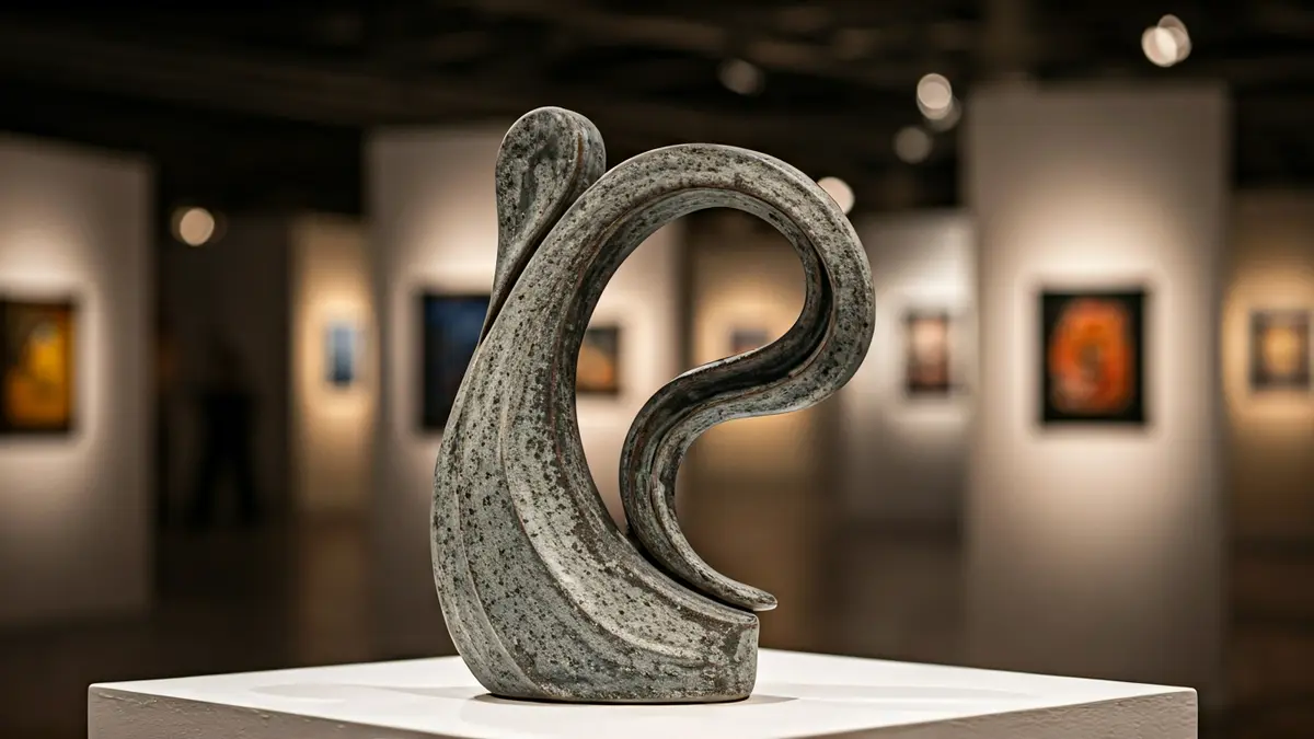 Escultura de ceràmica, guardó dels Premis AP!Lleida.