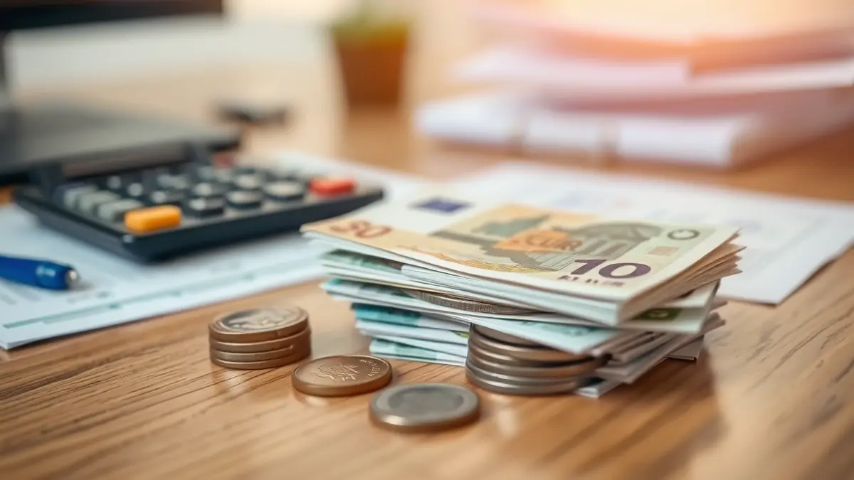 Generic image of money and financial documents.