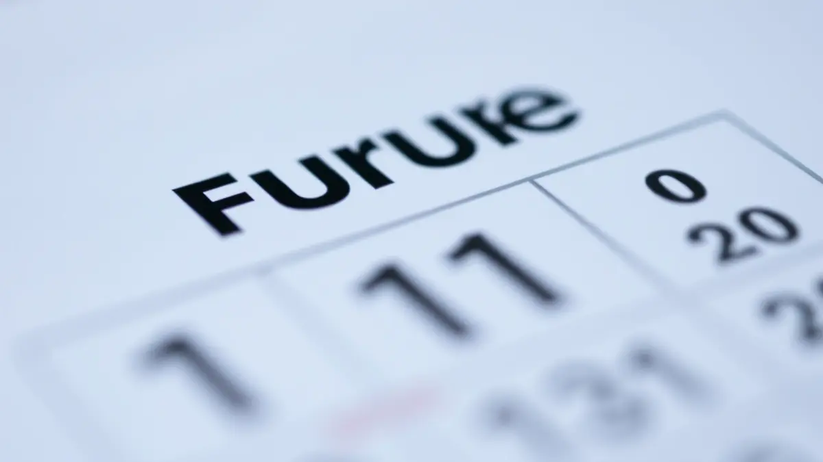 Generic image of a calendar with a future date, conveying uncertainty.