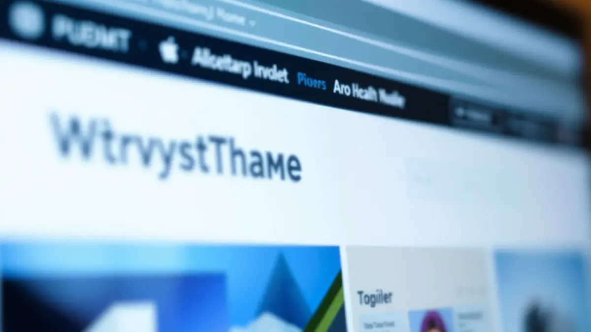 Imatge genèrica d'una pantalla d'ordinador amb una interfície web, simbolitzant la transparència digital.