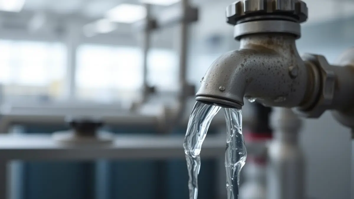 Imatge genèrica d'una aixeta amb aigua corrent, simbolitzant la gestió de l'aigua.