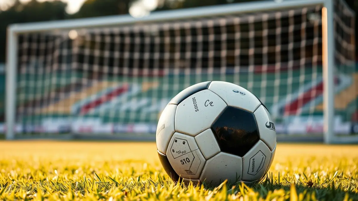 Imatge genèrica d'una pilota de futbol sobre la gespa d'un camp