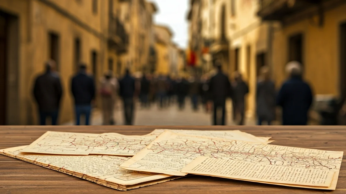 Imatge genèrica de documents històrics sobre la Guerra Civil i el franquisme.