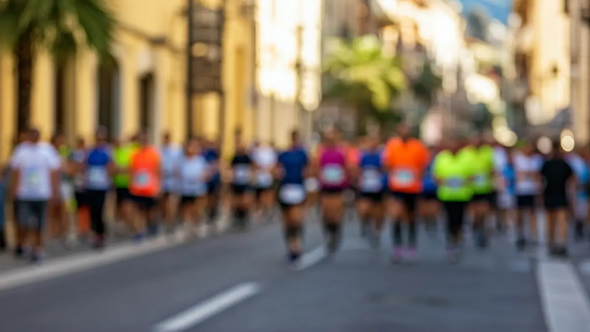 Imatge genèrica d'un carrer urbà amb gent borrosa al fons, suggerint un esdeveniment públic.