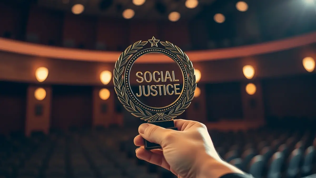 Imatge genèrica d'un guardó, simbolitzant el reconeixement a la justícia social.