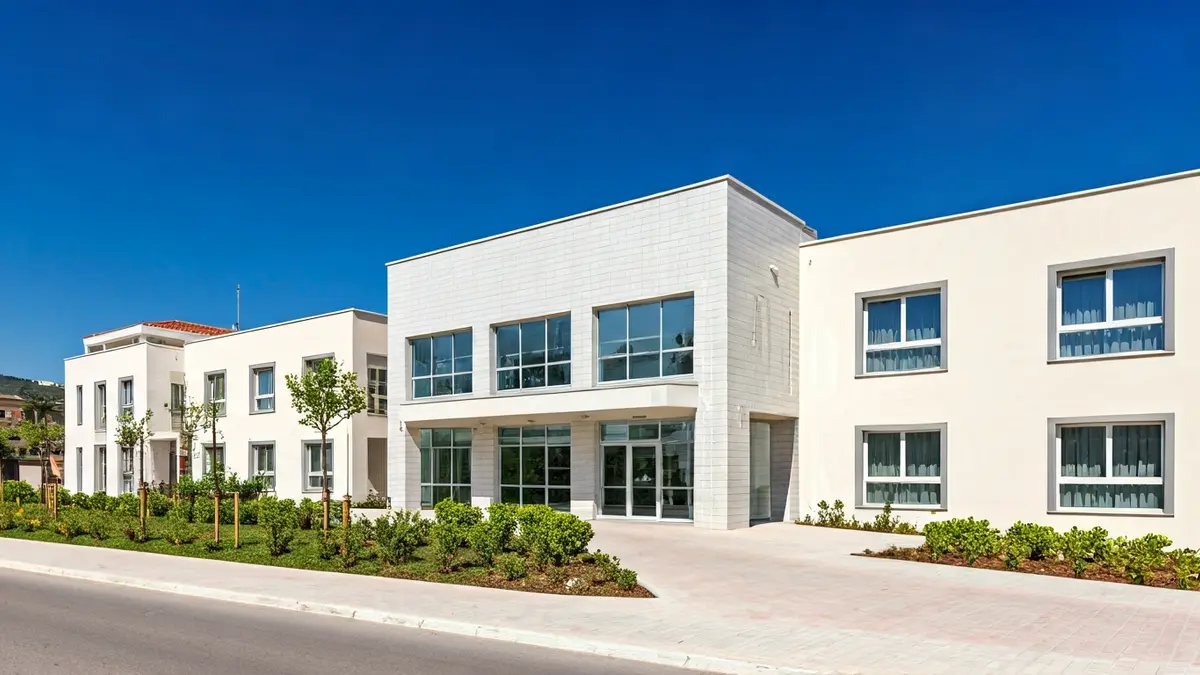 Image of a modern day care center in Tàrrega.