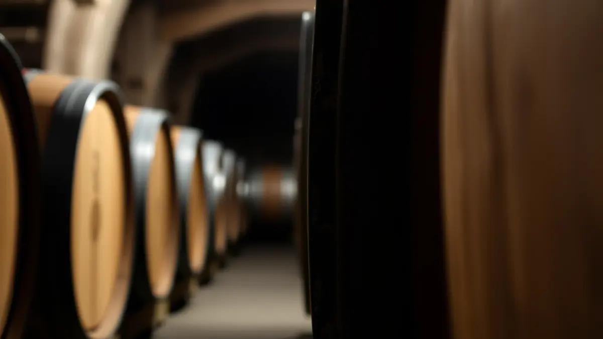 Imatge genèrica d'un celler amb bótes de vi.