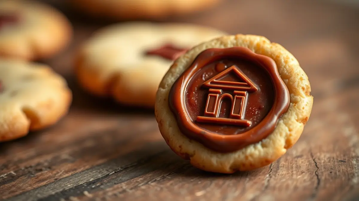 Imatge d'una galeta gourmet amb un disseny inspirat en la Sagrada Família.