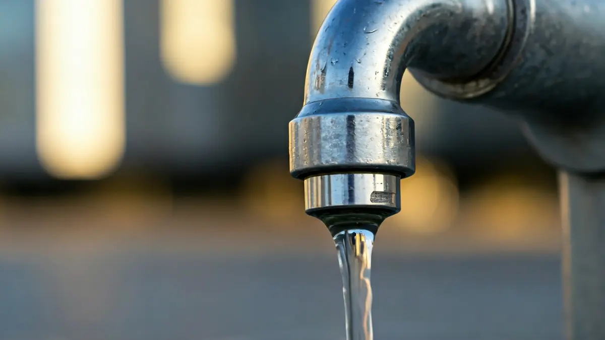 Imatge genèrica d'una aixeta amb aigua corrent, simbolitzant el subministrament d'aigua.