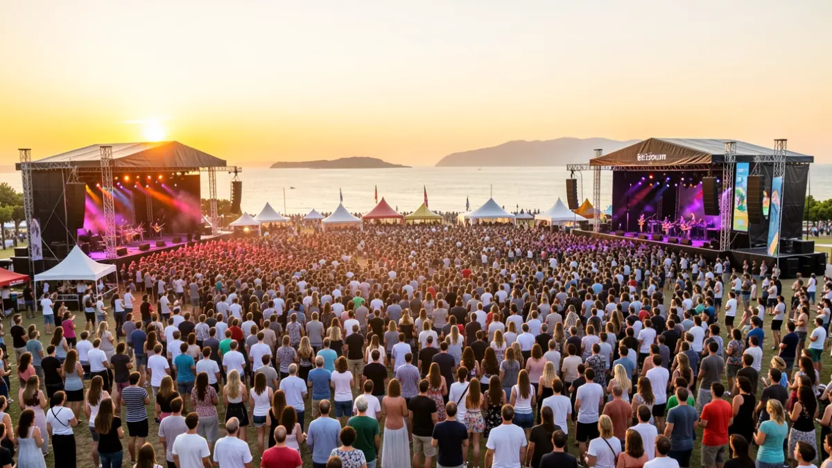 Imagen genérica de un festival de música en Barcelona.