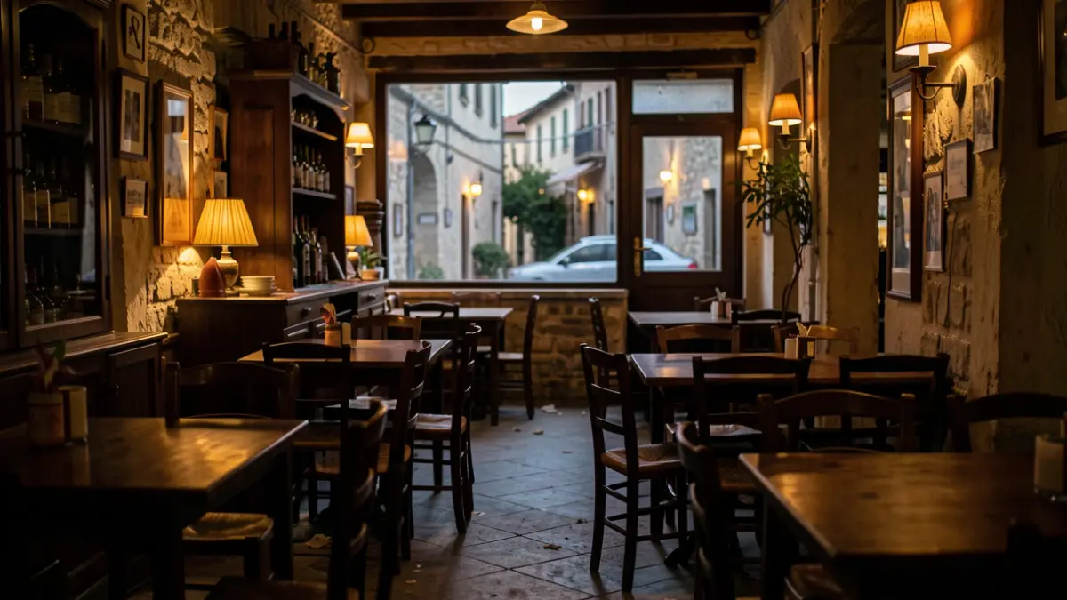 Imatge genèrica d'un bar a la tarda.
