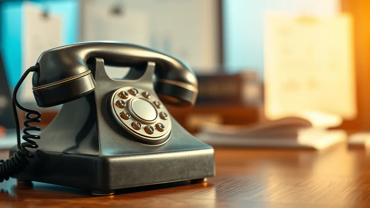 Imatge genèrica d'un telèfon antic, simbolitzant una trucada fraudulenta.