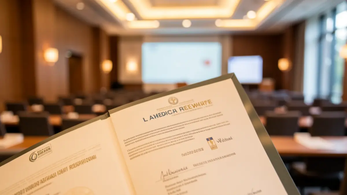Imatge genèrica d'un premi de recerca mèdica.