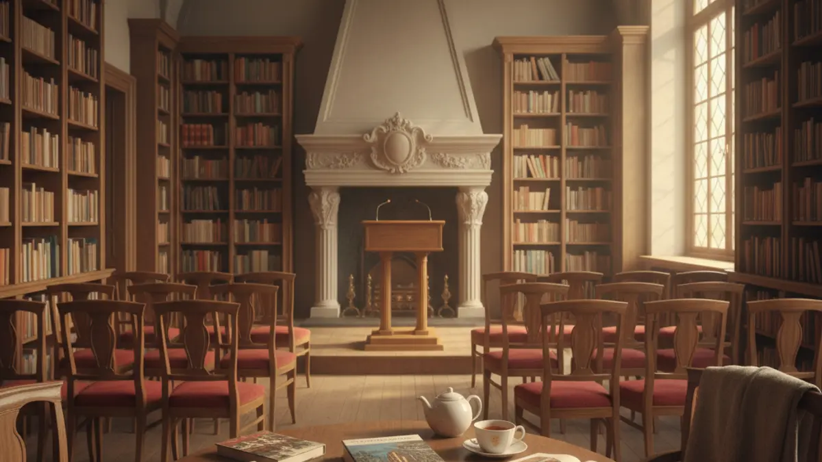 Imatge genèrica d'una biblioteca amb llibres d'artista exposats